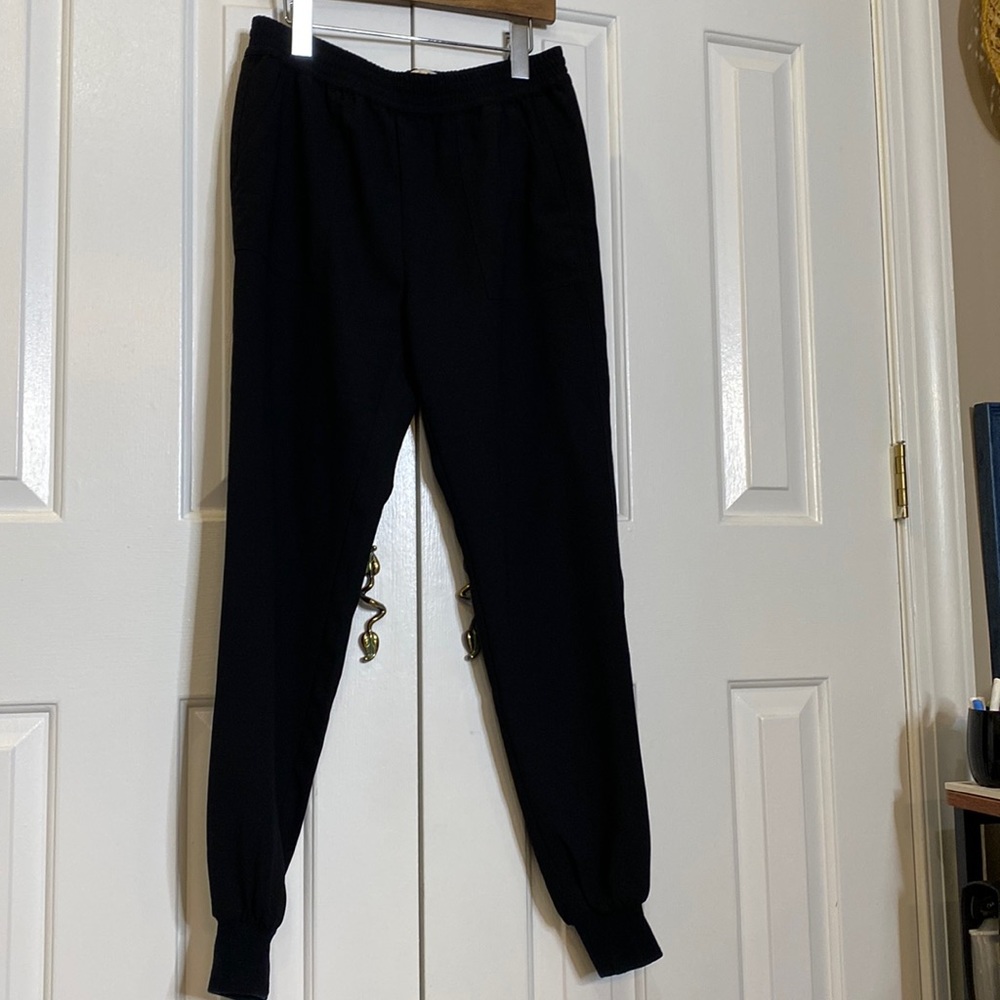 JOIE Mariner Jogger XS Pants Trousers Crepe Caviar